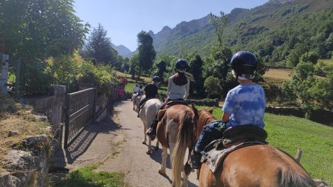 Horseback riding routes in the heart of Somiedo Natural Park: discover paradise on the back of a horse